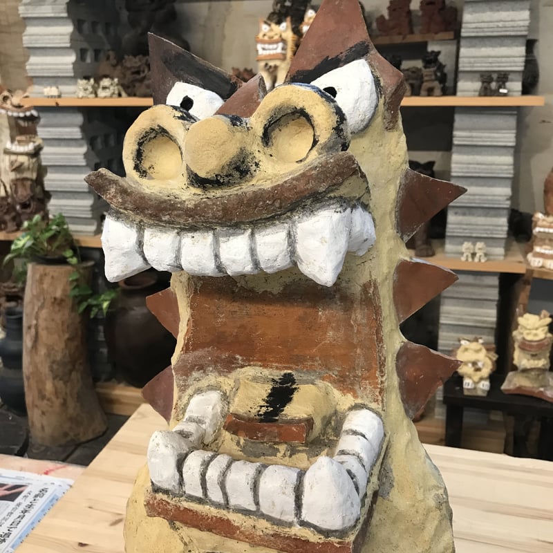 首里城再興アートプロジェクト特大漆喰シーサー | シーサー ぎゃらりー