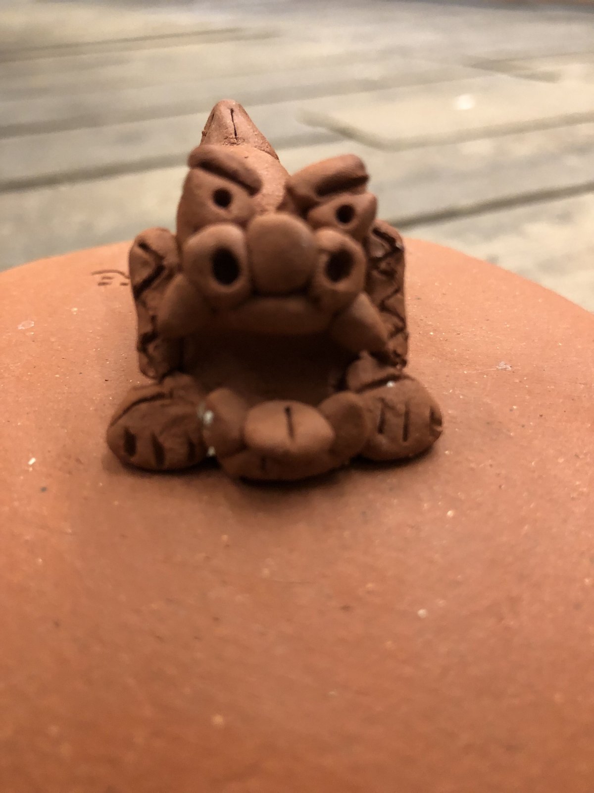 蚊取り線香、花器になるシーサー