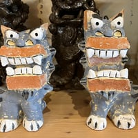 漆喰シーサー① 漆喰シーサー 一匹タイプ | シーサー ぎゃらりーゆしびん