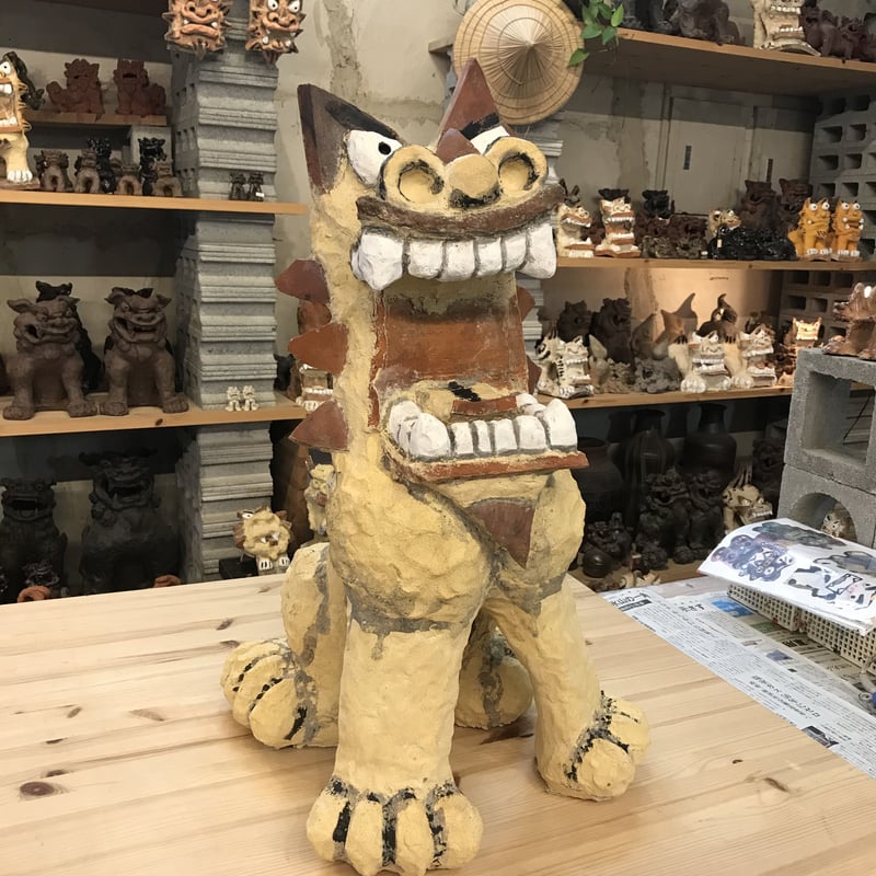 首里城再興アートプロジェクト特大漆喰シーサー | シーサー ぎゃらりー