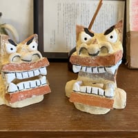 やちむんシーサー 対 | シーサー ぎゃらりーゆしびん