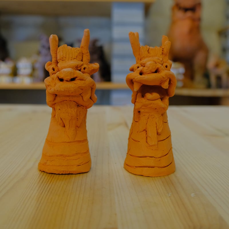 龍頭対 | シーサー ぎゃらりーゆしびん