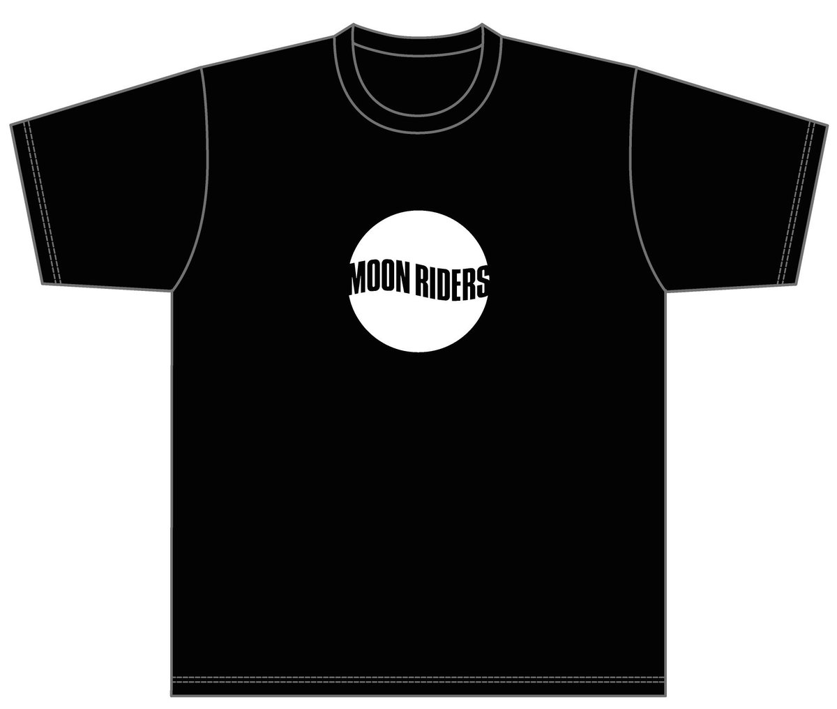 MOONRIDERS ムーンライダーズ 20周年ツアー Tシャツ Ｌサイズ moonriders logo Tシャツ | PRESERVATION SOCIETY