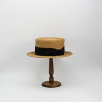 Rattan boater6(Limited edition)  [Mens ribbon]