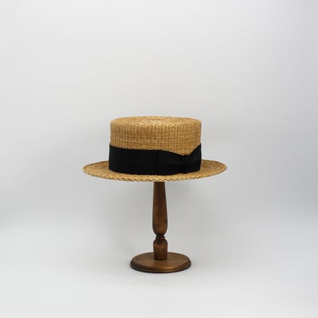 Rattan boater5.5(Limited edition) [Mens ribbon]