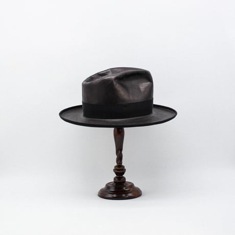 Tea core leather hat