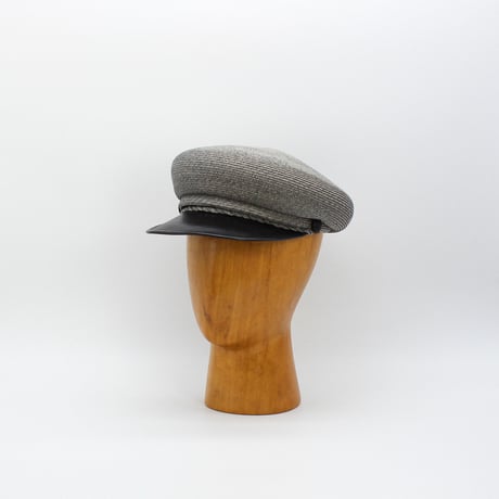 PB beret Leather brim cas