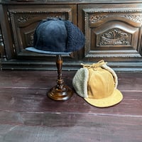 Corduroy ear cap