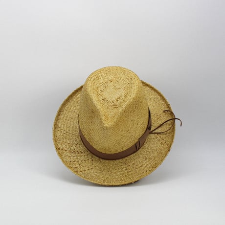 Raffia Long tall hat