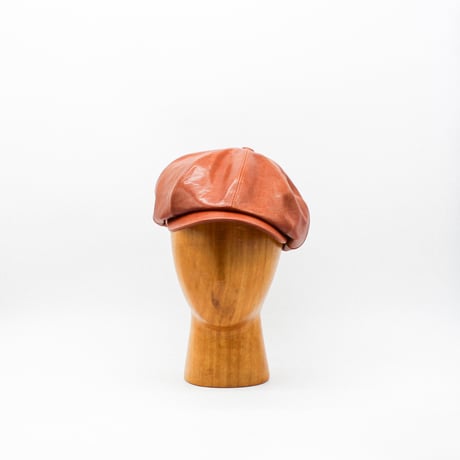 Buffalo leather casquette