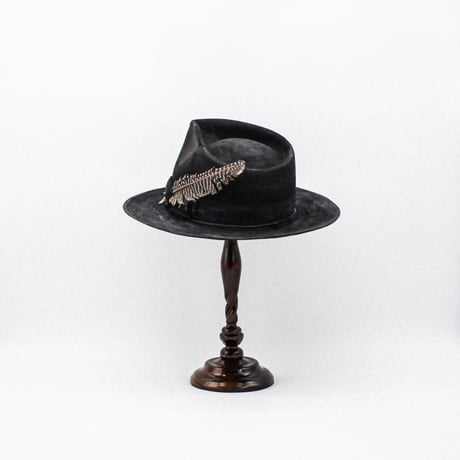 Distressed  beaver teardrop