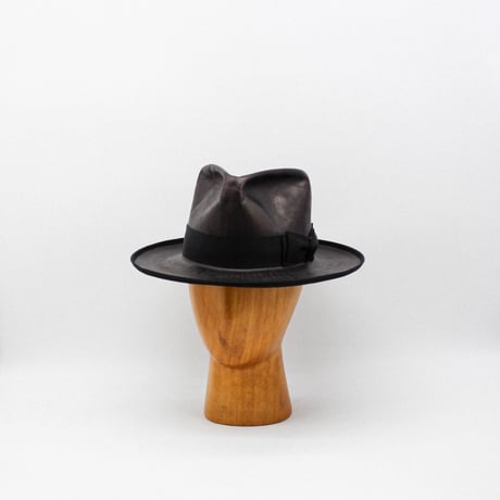 Tea core leather hat