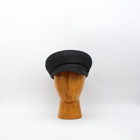 Paper braid marine cap