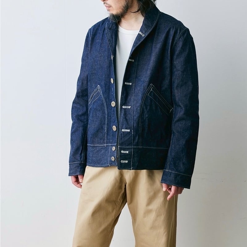 ジャケット・アウター denim cossack jacket Cossack jacket | Dari stores