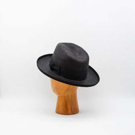 Vintage block Panama Homburg