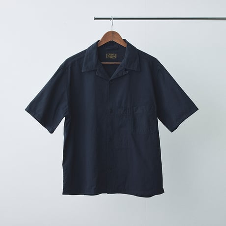Open collar Atelier work shirt