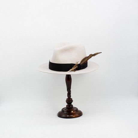 Long feather Slim Fedora