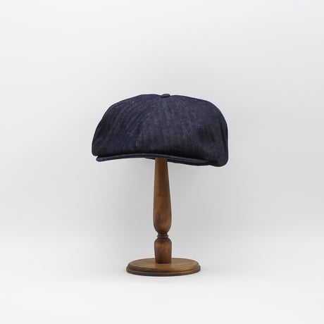 Denim herringbone huntingcas