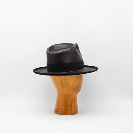 Tea core leather hat