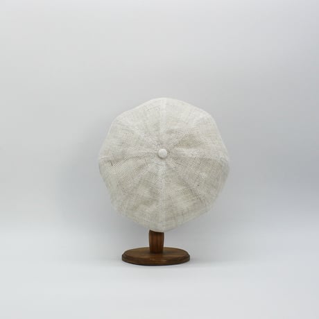 Linen mesh beret