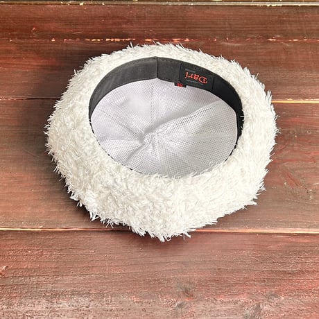Sheer cut jacquard beret