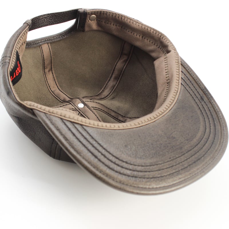 Dari　Kudu cap　ブラック　　レザーキャップ Dari Kudu cap ブラック レザーキャップ