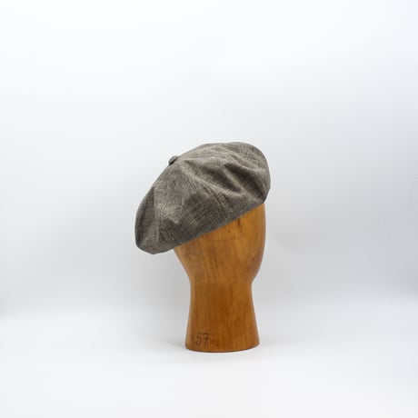 Linen Big beret