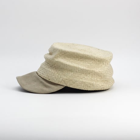 Raffia ox cap