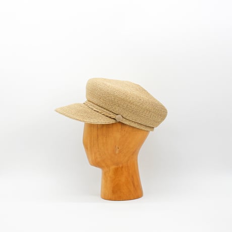 Paper braid marine cap