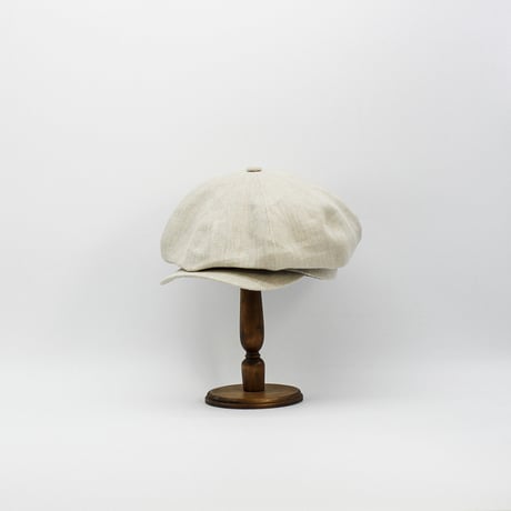 Linen twill wash NPB cap