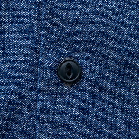 Selvage chambray Open collar shirt