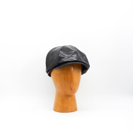 Buffalo leather casquette