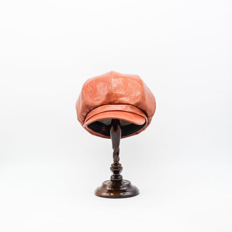 Buffalo leather casquette