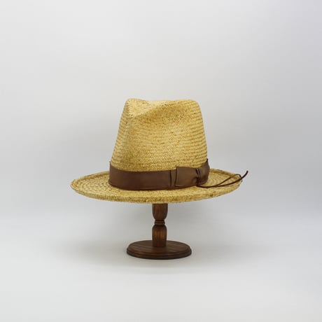 Raffia Long tall hat