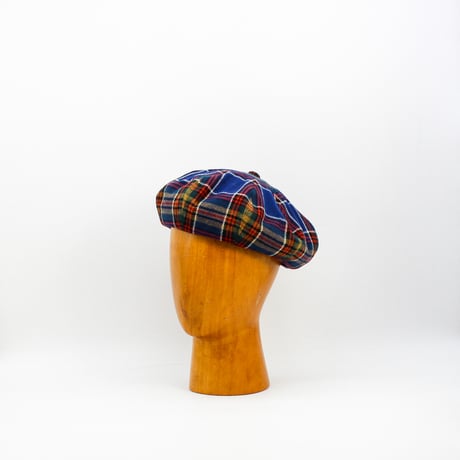 Tartan Big beret