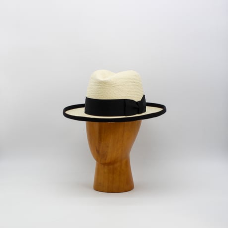 Vintage block Panama Homburg
