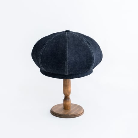 Soft denim beret