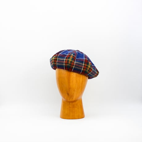 Tartan Big beret