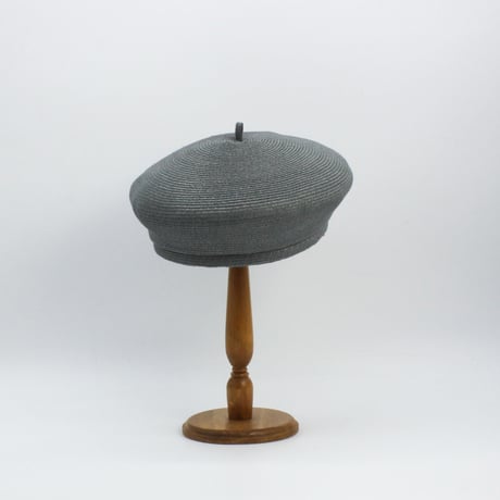 Linen braid point beret