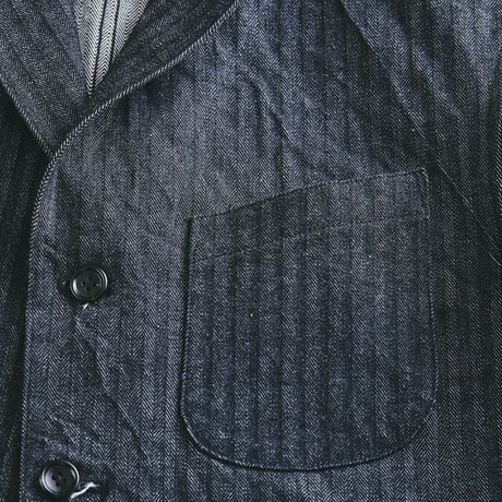 Herringbone Denim Jacket