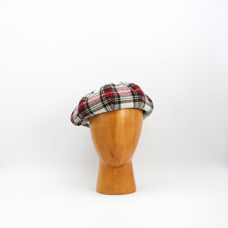 Tartan Big beret