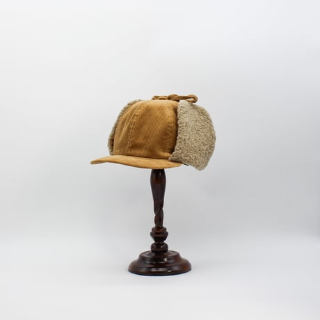 Corduroy ear cap
