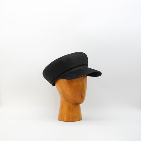Paper braid marine cap