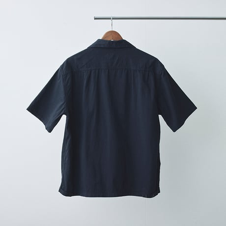 Open collar Atelier work shirt