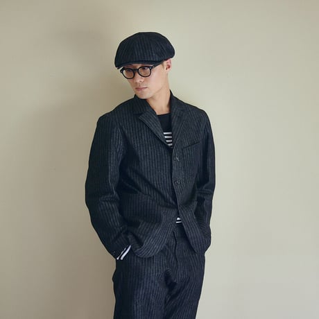Denim herringbone NPB cap