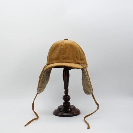 Corduroy ear cap
