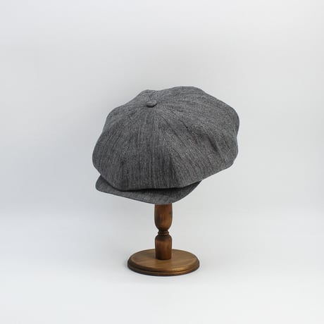 Linen herringbone NPB cap2