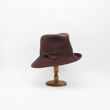 Asymmetry sailor brim hat