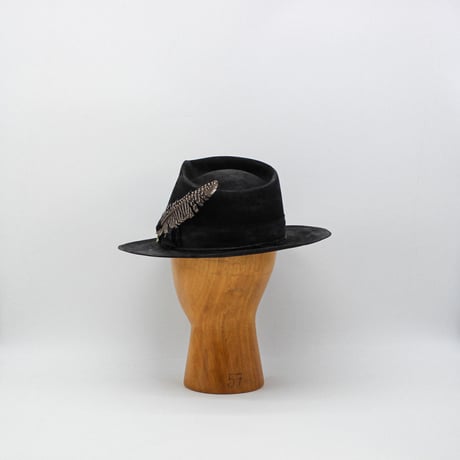 Distressed  beaver teardrop