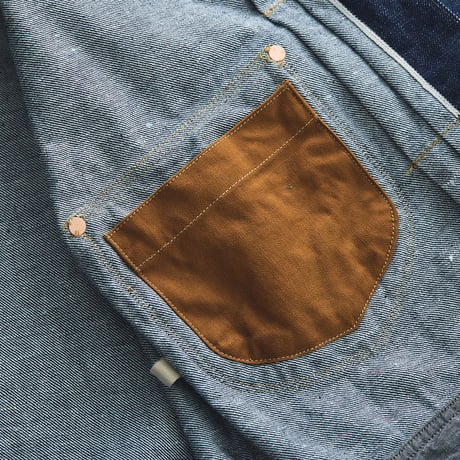 Short length jean jacket